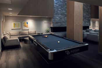 Curve Pool Table